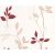 As-Creation Avenzio 4,  2497-39  Modern virágmintás krém barna piros tapéta