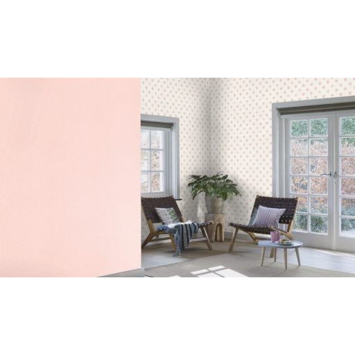 Rasch Kids World/Bambino XIX 252019 Gyerekszobai Akvarell pöttyök rózsaszín árnyalatok tapéta