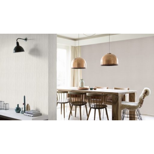 Rasch Kids World/Bambino XIX 252767 Gyerekszobai Akvarell csíkos fehér világos szürke tapéta