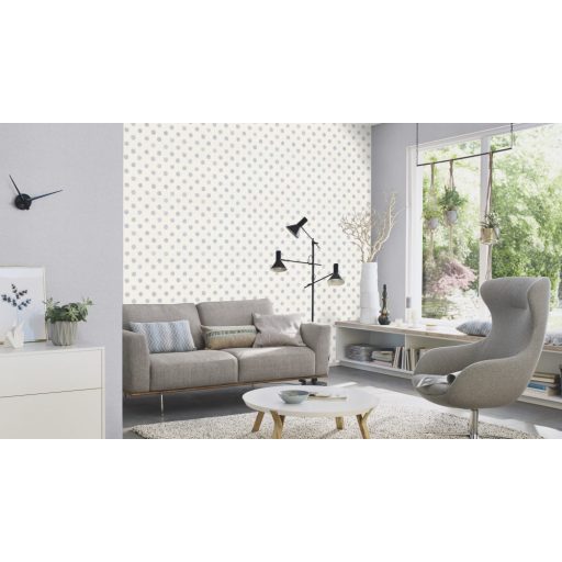 Rasch Kids World/Bambino XIX 252842 Gyerekszobai Egyszínű pasztellkék/szürkéskék tónus tapéta