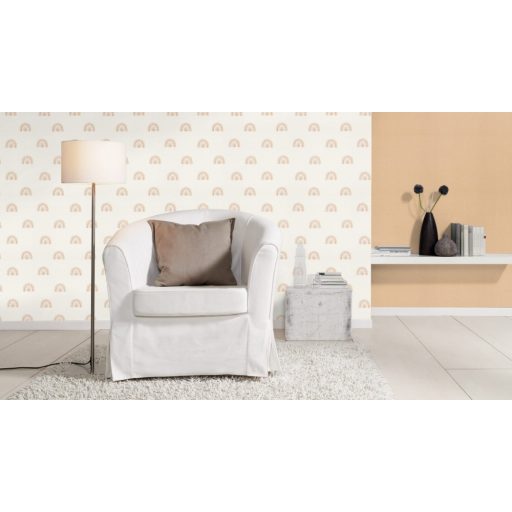 Rasch Kids World/Bambino XIX 252866 Gyerekszobai Egyszínű agyagszín tónus tapéta