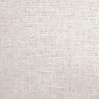   Kopott szőnyegre emlékeztető szabálytalan változatos árnyalatú négyzetek mintája krémszín és finom bézs tónus tapéta