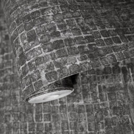 Kopott szőnyegre emlékeztető szabálytalan változatos árnyalatú négyzetek mintája fekete szürke és antracit tónus tapéta