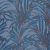 Casadeco 1930, 28926404  FOUGERES Natur stilizált nóvényi díszítés páfrányok kék árnyalatok bronz fényló mintarajzolat tapéta