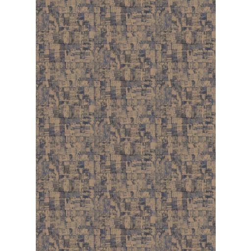 EMIL & HUGO Zanzibar 289946 DOMINO CHIC dominócsempe minta kék füstkék fekete arany finom csillogó hatás tapéta