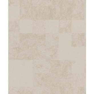   EMIL & HUGO Zanzibar 290171 MARBLE TILES Natur modulált patinás kőmintázat homokszín szürkésbézs matt-fényes tapéta