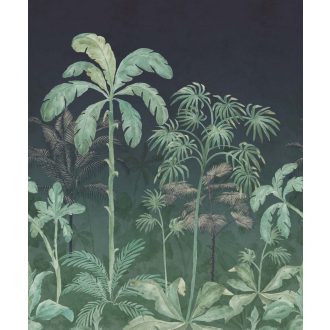   EMIL & HUGO Zanzibar 290300 JOZANI FOREST Natur trópusi misztikus szépségű dzsungel csendélet smaragdzöld éjkék digitális panel