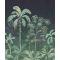 EMIL & HUGO Zanzibar 290300 JOZANI FOREST Natur trópusi misztikus szépségű dzsungel csendélet smaragdzöld éjkék digitális panel