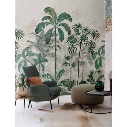 EMIL & HUGO Zanzibar 290317 JOZANI FOREST Natur trópusi misztikus szépségű dzsungel csendélet smaragdzöld homokszín digitális panel