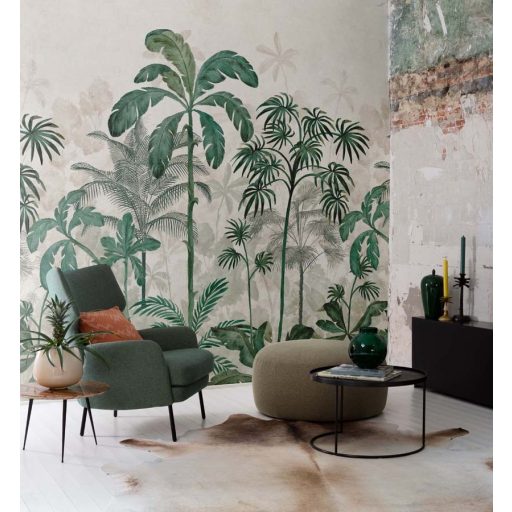 EMIL & HUGO Zanzibar 290317 JOZANI FOREST Natur trópusi misztikus szépségű dzsungel csendélet smaragdzöld homokszín digitális panel