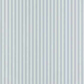   Keskeny csíkozású gyerekszobai minta kék és krémfehér tónus tapéta