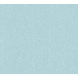   Finoman strukturált egyszínű minta világoskék/halvány türkizkék tónus tapéta