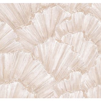   Lenyűgöző vizuális performance! Óriás kagylók szemet gyönyörködtető panorámája "L" bézs és törtfehér tónus falpanel
