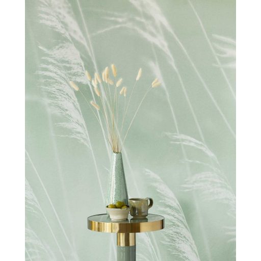 Eijffinger Waterfront 300901 Natur Skandináv szélben lengedező nádszálak pasztell zöld krémfehér falpanel