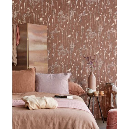 Eijffinger Waterfront 300908 WATERWALL Natur Art Hullámzó vízfal vörös vörösesbarna terrakotta réz falpanel