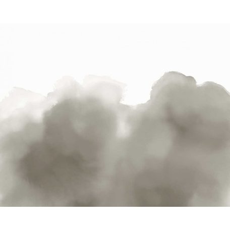 Eijffinger Waterfront 300918 AQUERELLE Natur Art felhők akvarell megjelenésben barna szürkésbarna szürkésbézs fehér falpanel