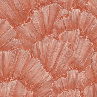   Lenyűgöző vizuális performance! Óriás kagylók szemet gyönyörködtető panorámája "M" korallvörös krém és rózsaszín tónus falpanel