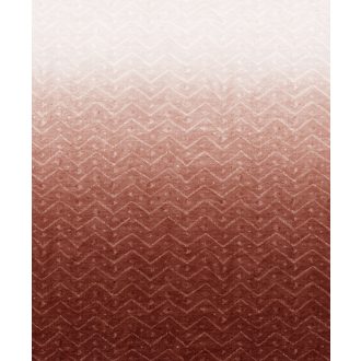   Etnikai örökség és a modern minimalizmus szintézise - hipnotikus chevron minta "L" krémfehér rózsaszín barack korall és vörösesbarna falpanel