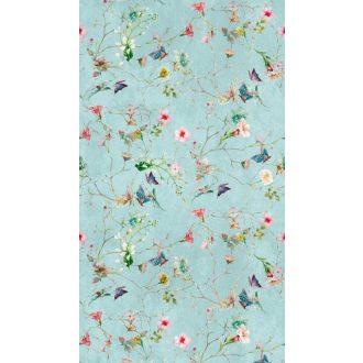   AS-Creation Metropolitan Stories the Wall 38268-1 Botanikus szines kis virágok pillangók zöld rózsaszín szines falpanel