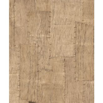   Növényi rostlemezek szabálytalan mégis harmonikus tűzdelt mintája "M" homokszín mézbarna és halvány kávé tónus falpanel