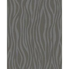   Marburg Casual 30401 Design hullámminta fekete antracit ezüst tapéta