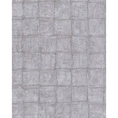   Marburg Casual 30413 geometrikus négyzetek szürke ezüst barna tapéta