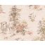 As-Creation Romantica 3, 30429-2 Mesebeli virágos tájkép lágy rózsaszín krém és szürkésbarna tónus tapéta