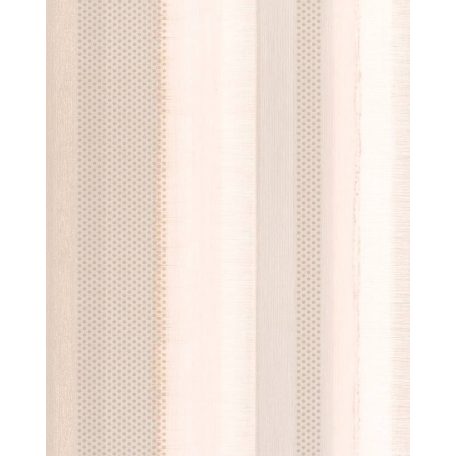 Marburg Casual 30447  fémes pontokkal és váltakozó struktúrával kialakított csíkos minta krém bézs rózsaszín tapéta