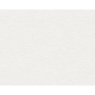 Finoman strukturált egyszínű törtfehér tónusú tapéta