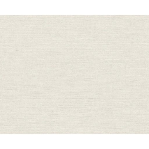 Strukturált textilhatású egyszínű minta krém/krémszürke tónus tapéta
