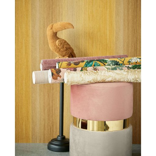 Eijffinger MUSEUM 307311 Csíkos színátmenetes finom csíkozás krém okkersárga barna tapéta