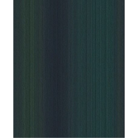 Eijffinger MUSEUM 307312 Csíkos színátmenetes finom csíkozás sötétkék sötétzöld fekete tapéta