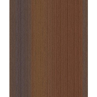   Eijffinger MUSEUM 307313 Csíkos színátmenetes finom csíkozás sárga barna vörös vörösesbarna tapéta