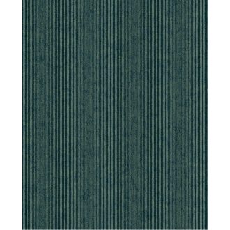   Eijffinger MUSEUM 307321 Natur Csíkos természetes flockolt textil kék zöldeskék tapéta