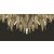 Eijffinger MUSEUM 307411 FANCY FEATHER Vintage Díszes madártoll kompozíció fekete arany azines falpanel