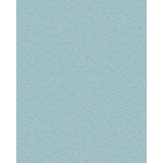   Marburg Silk Road 31246 Natur rajzolt grafikus "rajzolt" halszálka minta kék/zöldeskék szürke tapéta