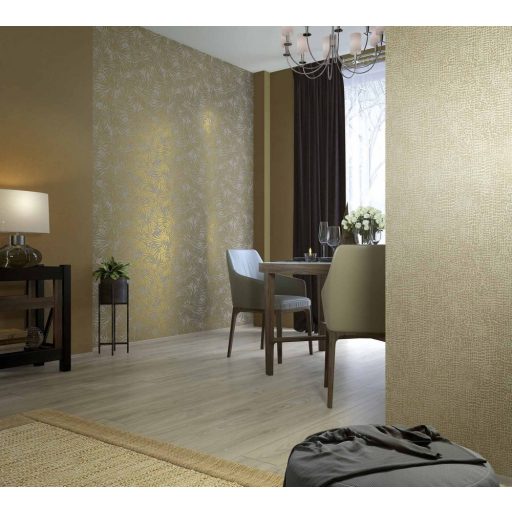 Marburg La Veneziana 4, 31302 pont mintázat szürkésbarna arany fémes hatás tapéta