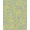Marburg La Veneziana 4, 31317 natur levélmintázat neonsárga ezüst fémes hatás