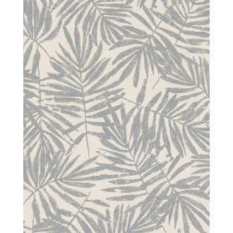   Marburg La Veneziana 4, 31320  natur levélmintázat krémszín ezüst fémes hatás