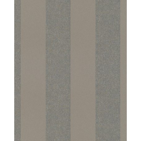 Marburg La Veneziana 4, 31328  csíkos blokkcsíkos barna szürkésbarna ezüst fémes hatás tapéta