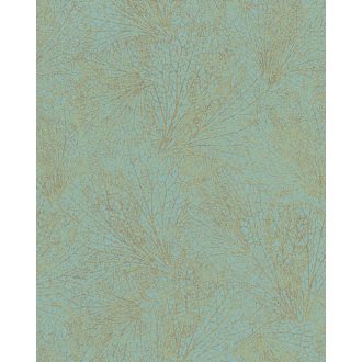   Marburg La Veneziana 4, 31333  natur organikus minta kékeszöld arany fémes hatás tapéta