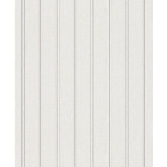   Elegáns csíkos minta keskeny csíkozással krém fényes arany csillámló ezüst tapéta