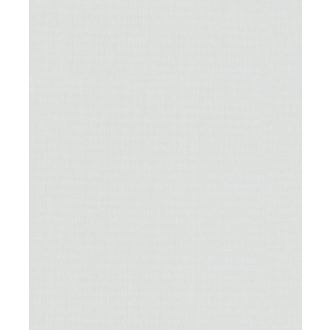   Anyaghatású egyszínű enyhén csillogó fémes szálakkal világos krémszürke tapéta