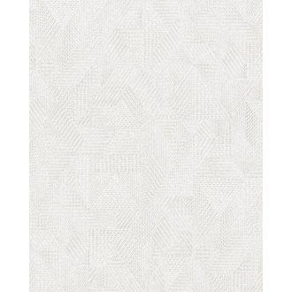   Marburg Avalon 31619  Natur textil szőtt geometrikus minta fehér világos szürke ezüst enyhe csillogás tapéta