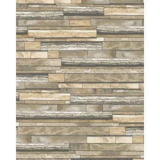   Marburg Imagine 31731 Country Natur Dekor famintázat bézs világosbarna szürke tapéta