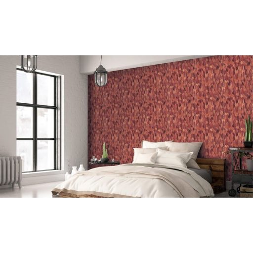 Marburg Imagine 31734 Natur realisztikus levél mintázat piros/vörös narancs tapéra