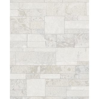   Marburg Imagine 31762 Natur szemcsés (granulátum) struktúrájú kőmintázat fehér szürke világosbarna tapéta