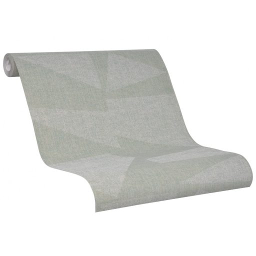 Marburg Schöner Wohnen New Modern 31819 Natur Geometrikus nagyformátumú grafikus minta szövetstruktúra zöld szürkészöld bézs tapéta