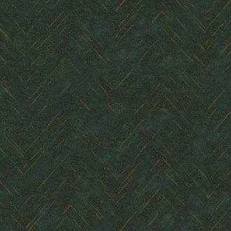   Marburg Memento 32038 TACTILE EXPERIENCE Grafkus Chevron (nyíl) minta petrolzöld rézszín applikált szemcsék tapéta