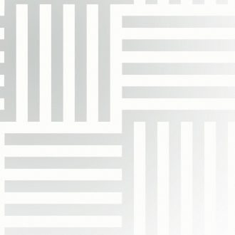   Monokróm esztétika radikális megjelenése - ezüst csíkok blokkonként elforgatva fehér és szüstszürke tónus tapéta